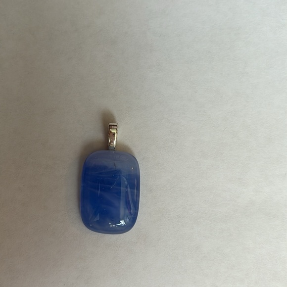 Blue stone pendant for necklace - Picture 6 of 8